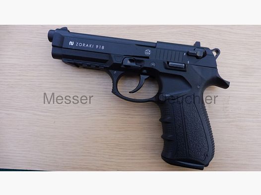 Zoraki 918 Brüniert (Schwarz)