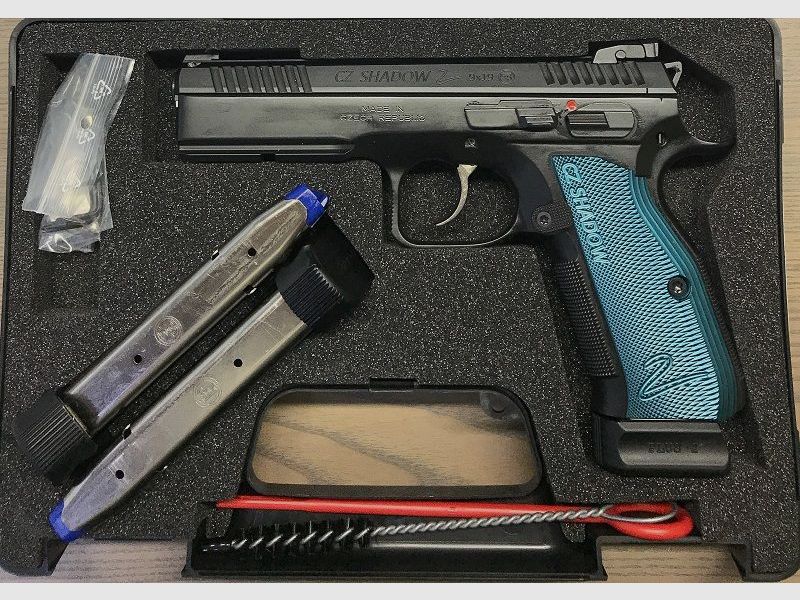 CZ 75 SP01 Shadow II - blau