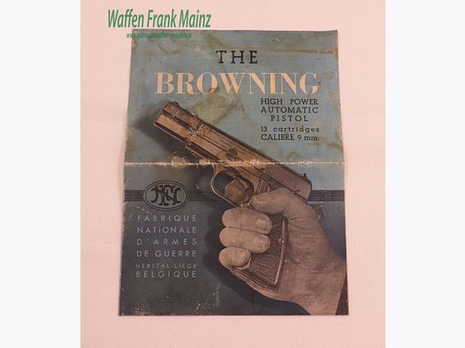 FN Fabrique Nationale Lüttich Bedienungsanleitung