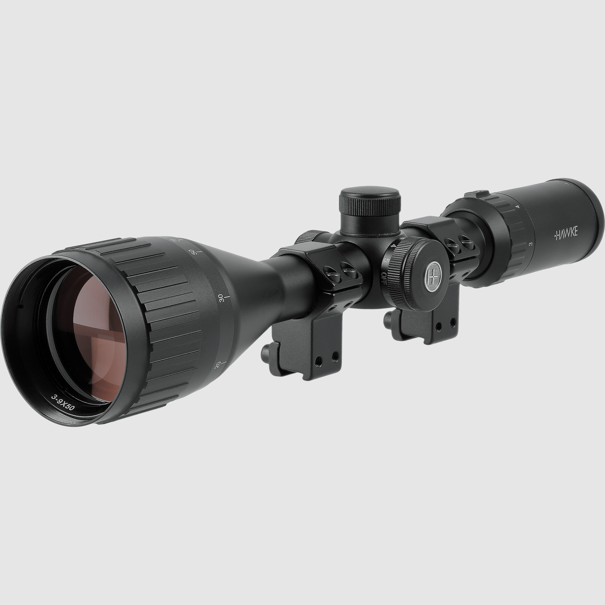 Hawke Fast Mount IR 3-9x50 AO IR (Mil Dot)
