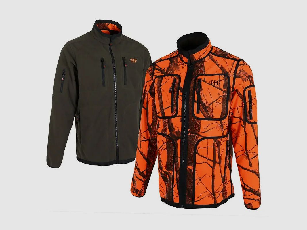 House of Hunting Veste en Fleece Réversible