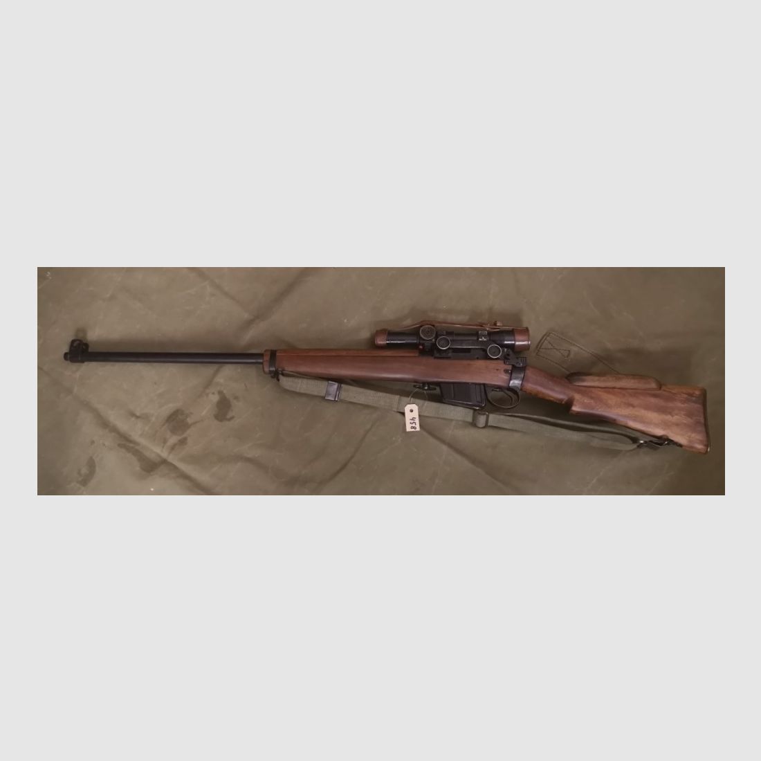 Lee-Enfield  L42 A1 Sniper Rifle .308Win mit original ZF No.32 Mk. 3