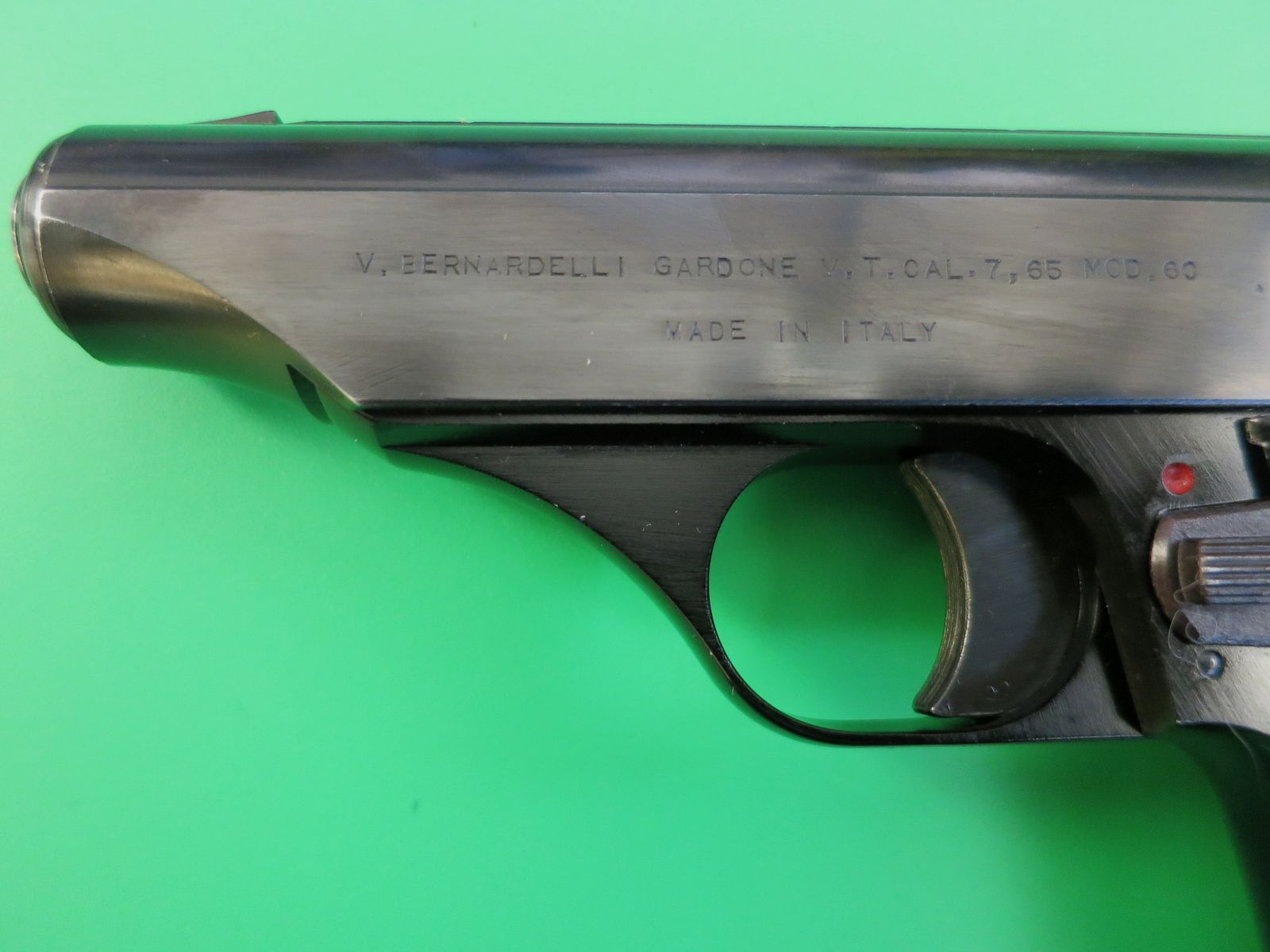 Halbautomatische Pistole Bernardelli Modell 60, Kal. 7,65 mm Browning       #33