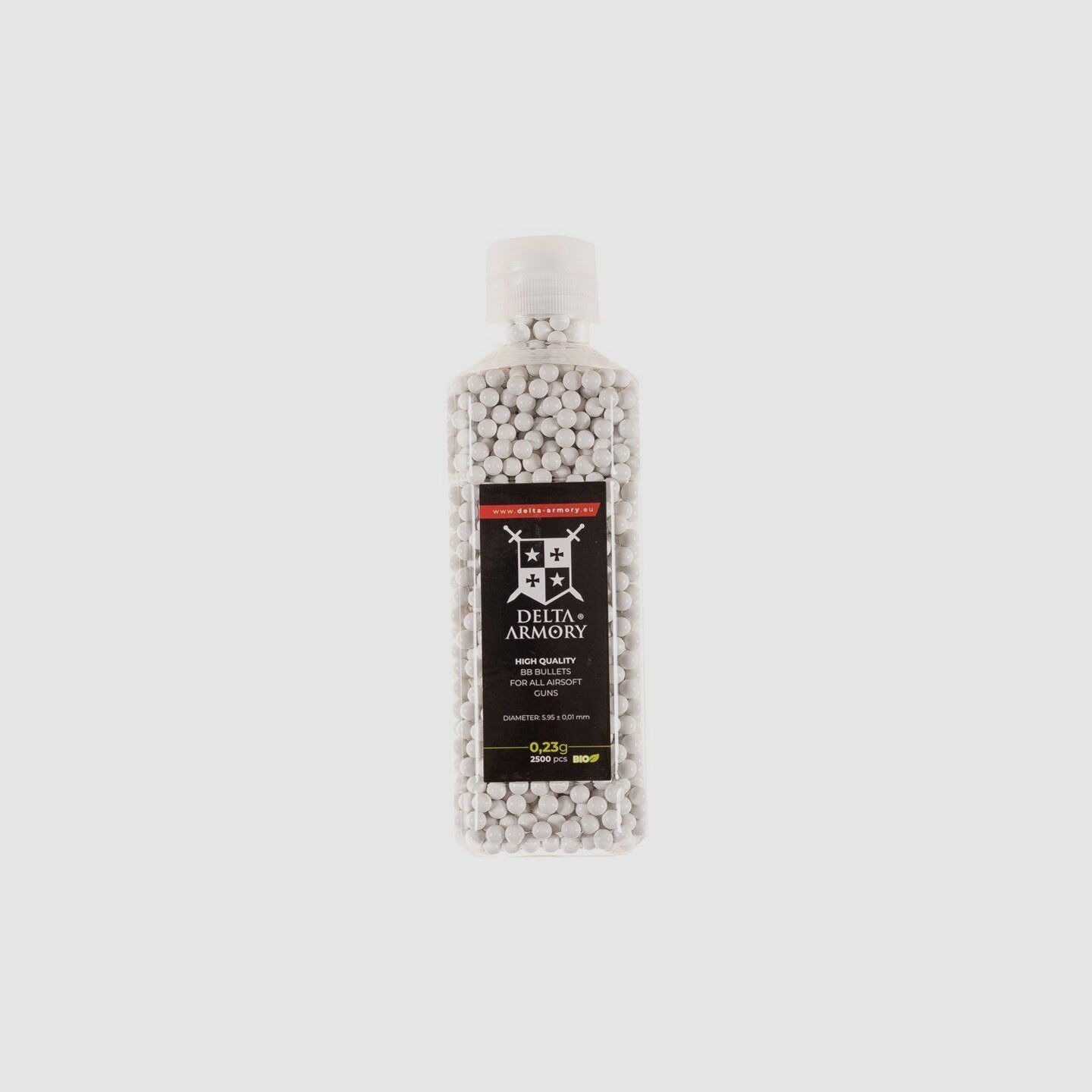 Airsoft High Quality Bio BB 0.23g (2500rds) - Delta Armory
