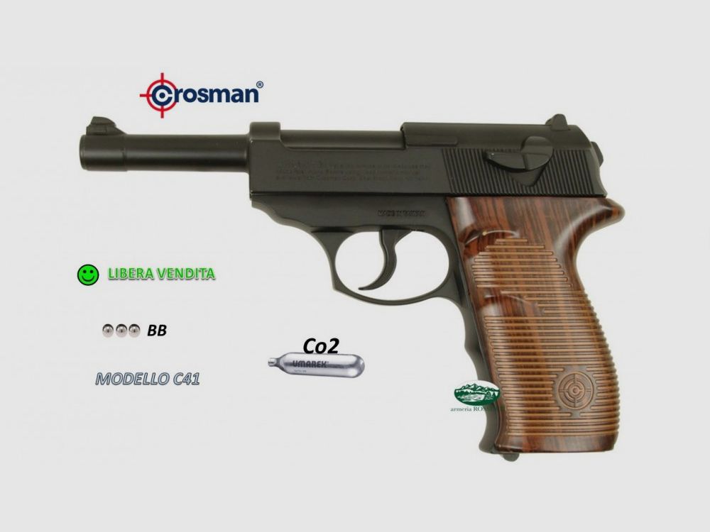 CROSMAN Pistole mod. C41 CO2 Kal. 4,5 mm