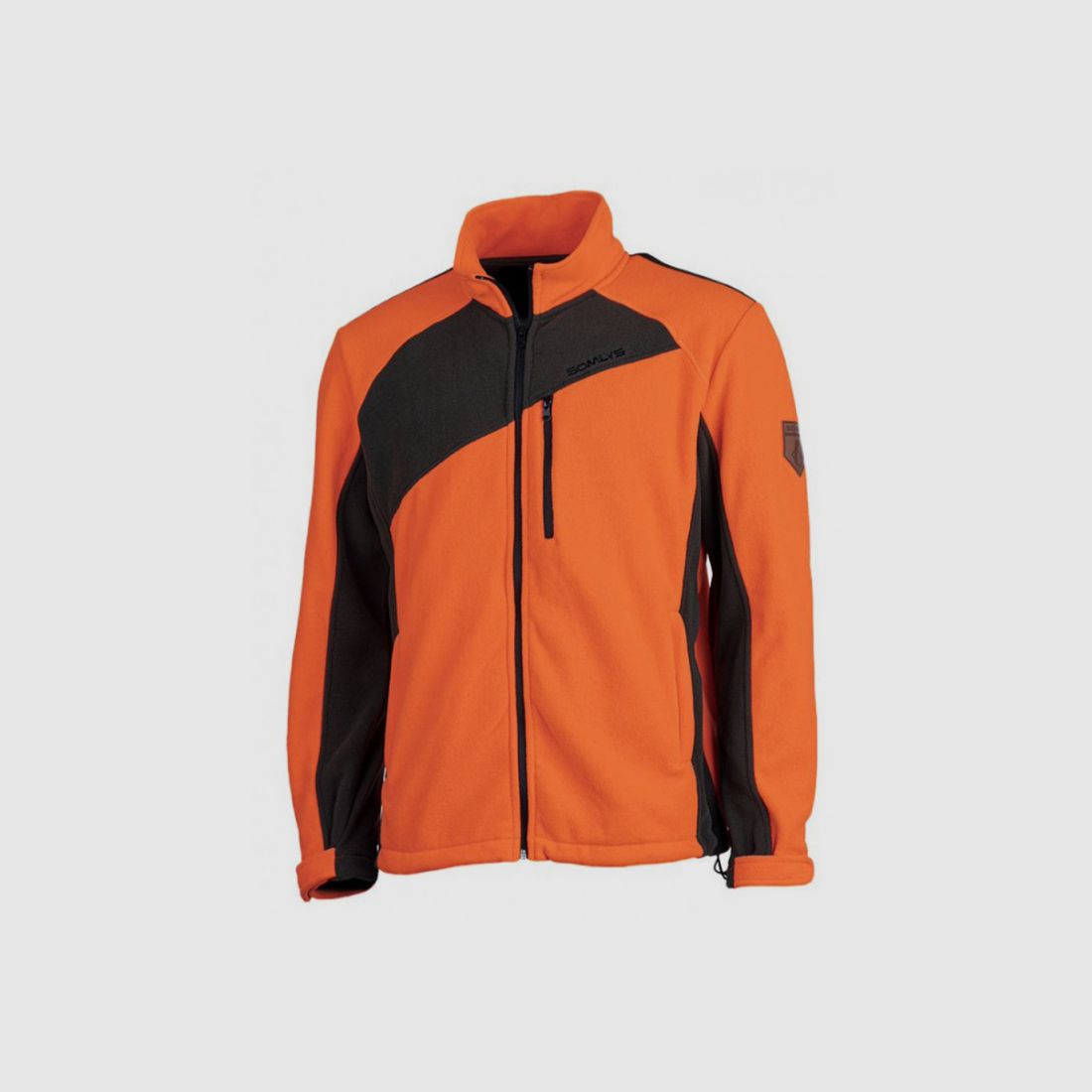 FLEECEJACKE JAGD SOMLYS ORANGE