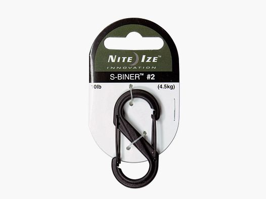 Nite Ize Nite Ize Karabiner S-Biner Gr. 2 Kunststoff schwarz