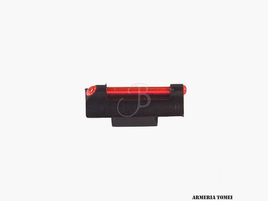 TONI SYSTEM – MIRINO X CAR IN FIBRA ROSSA H 11MM -CRH11