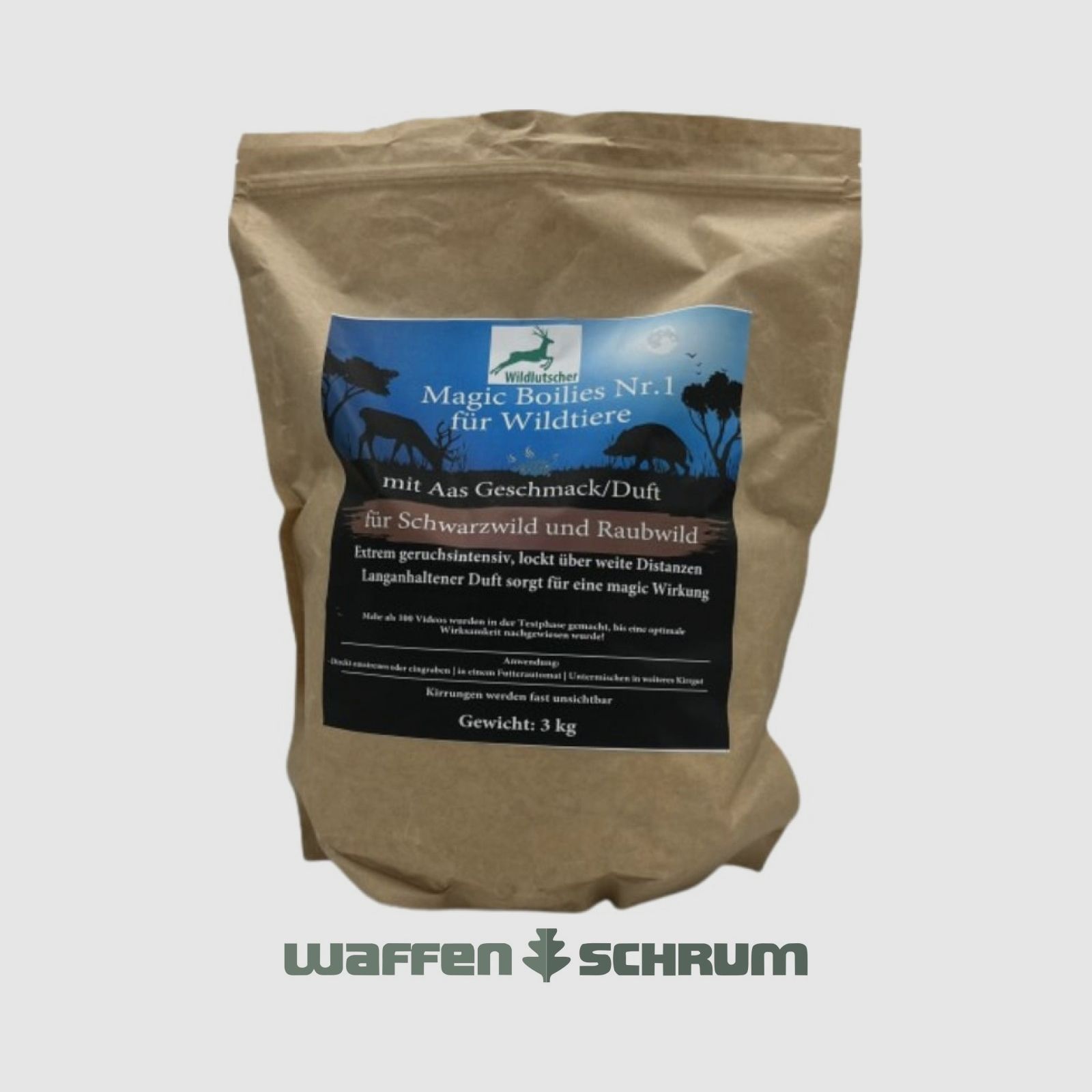 Wildlutscher Magic Boilies Nr.1 3 kg Aas-Duft