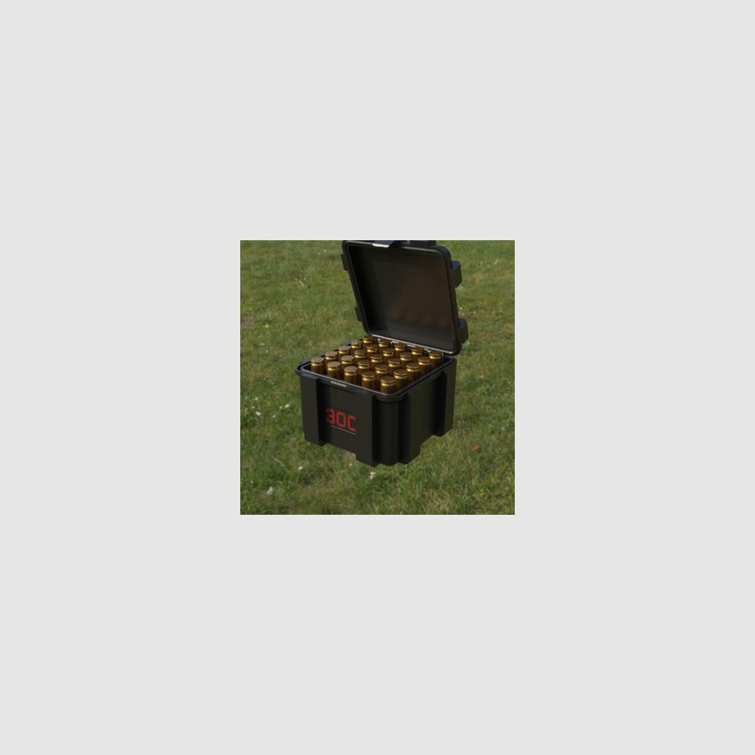 Filamelt Munitionsbox / .300 AAC Blackout / ‘Klappdeckel’ / Patronenbox, Ammo Box