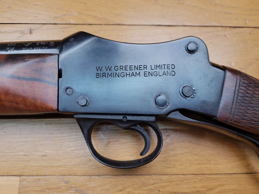 Sehr schöner Martini Greener GPMKII – Kaliber 12/70 – Take Down – Prüfung 1300 bar – Ca. 1975 – Ultra stabil – Mechanik top – Wunderschönes Holz – Originalbrünierung zu 99% – Weitmaul – Spiegel-Lauf – Ausgezeichneter Zustand, Bild 1 von 31