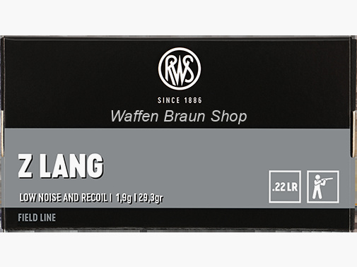 RWS .22 Z-lang 50 Stück