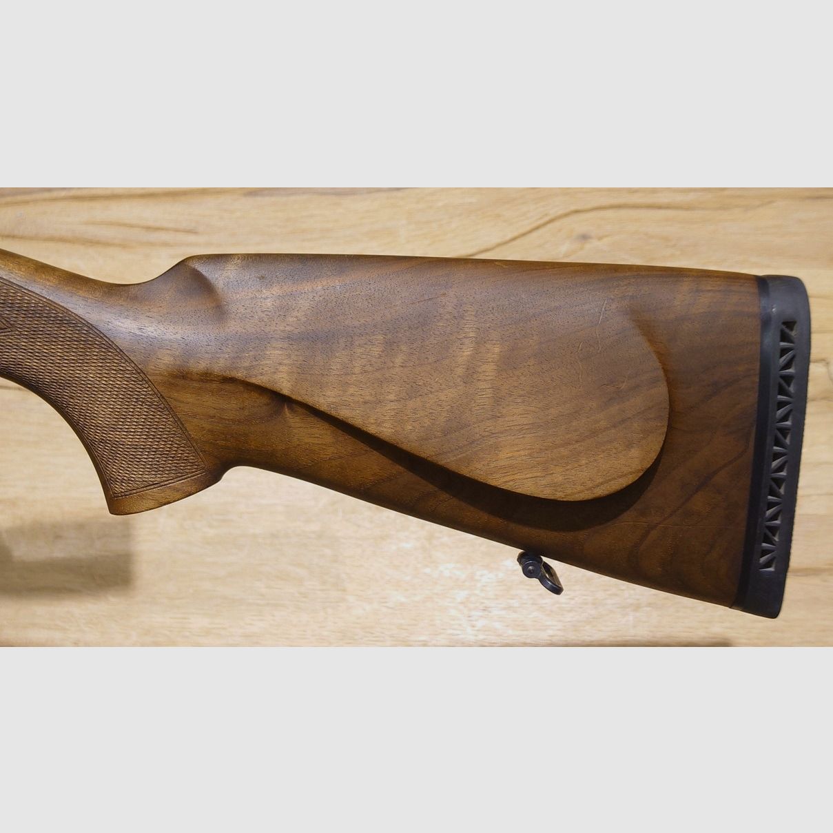 Bockbüchsflinte Kettner Mod. Campione Cal. 7x65R 12/70 con canna intercambiabile 9,3x74R, 12/70 Schmidt und Bender 8x56