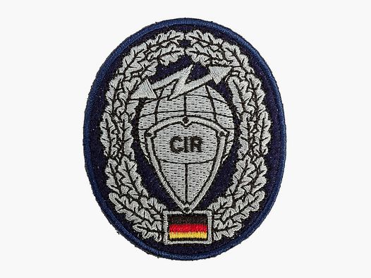 Fritzsch Fritzsch Insigne BW Beret Cyber et Espace d'Information CIR Textile