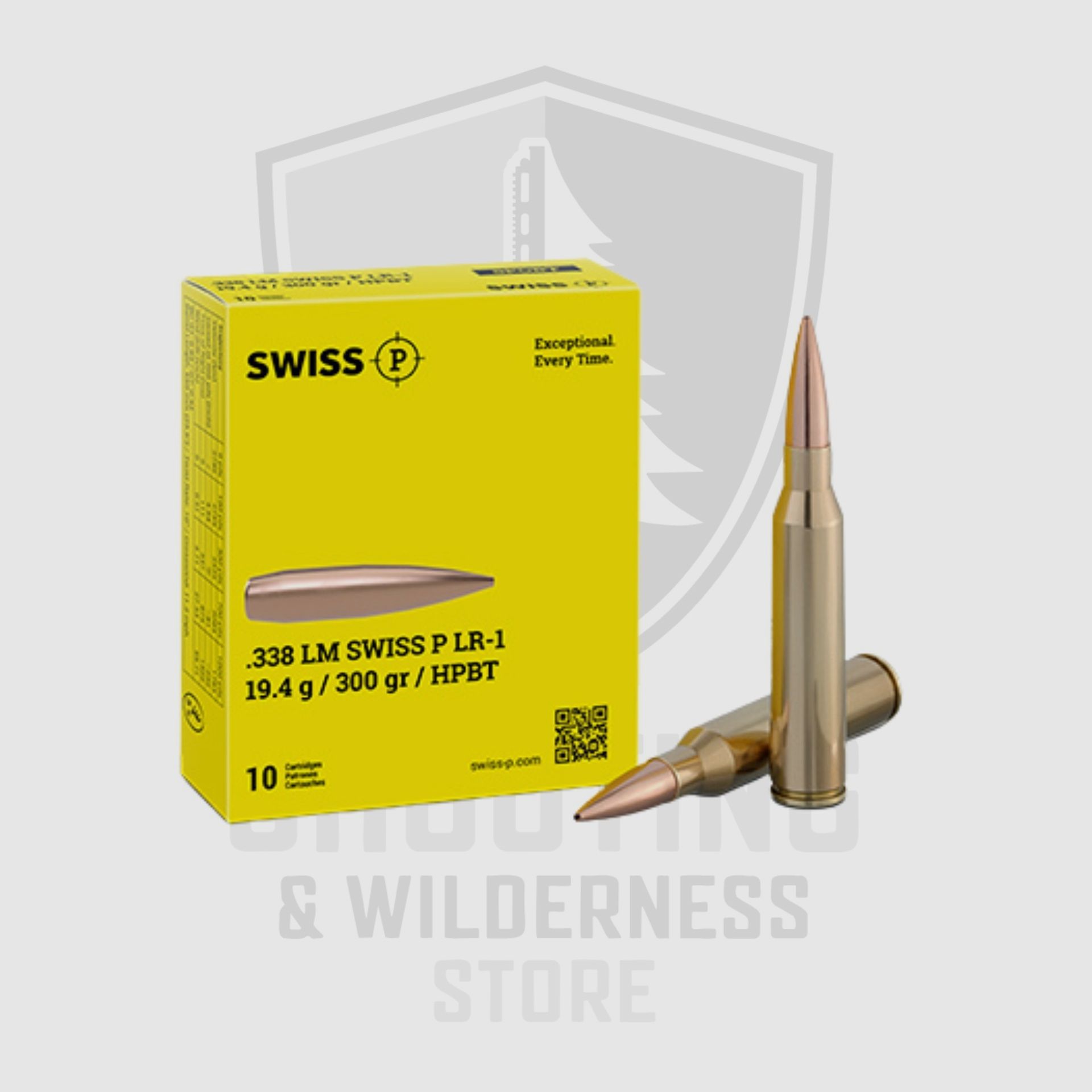 Swiss P LR-1 .338 Lapua Magnum 300gr/19,4g, immagine 2 di 2