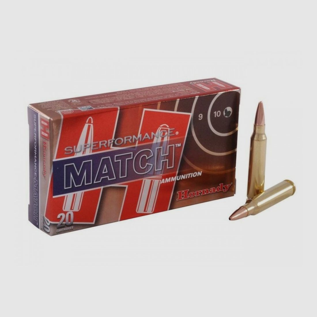 223 Remington Hornady SUPERFORMANCE® 75 gr BTHP MATCH™ VE20