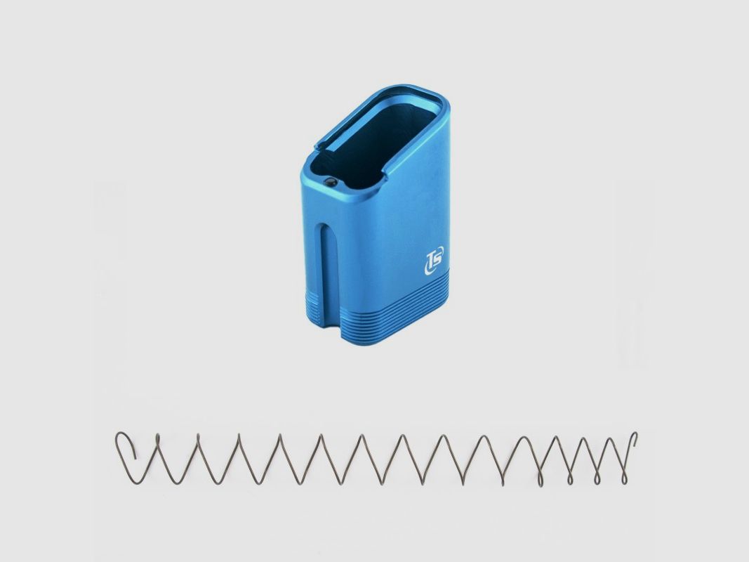 +9 rounds magazine extension for Tanfoglio large frame — Grey, image 1 of 8