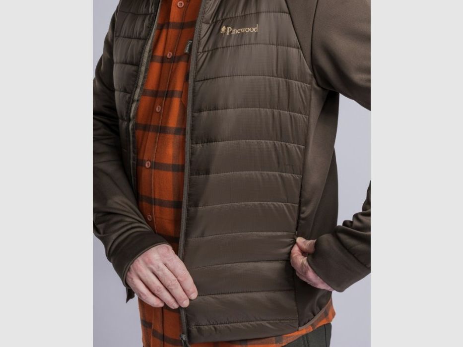 Giacca ibrida Pinewood Finnveden 5241 – Dusty Brown, immagine 4 di 7