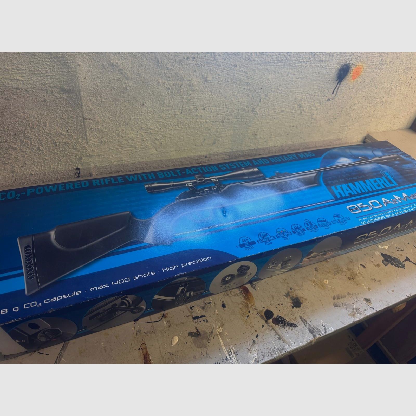 Umarex 850 M2 XT Kit CO2 Luftgewehr im Kaliber 4,5mm (UVP 475€)