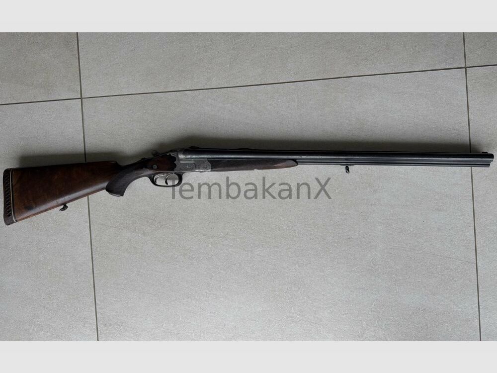 Sportwaffen Suhl Drilling 16/65 & 8x57JRS (Einstecklauf .22 Hornet)