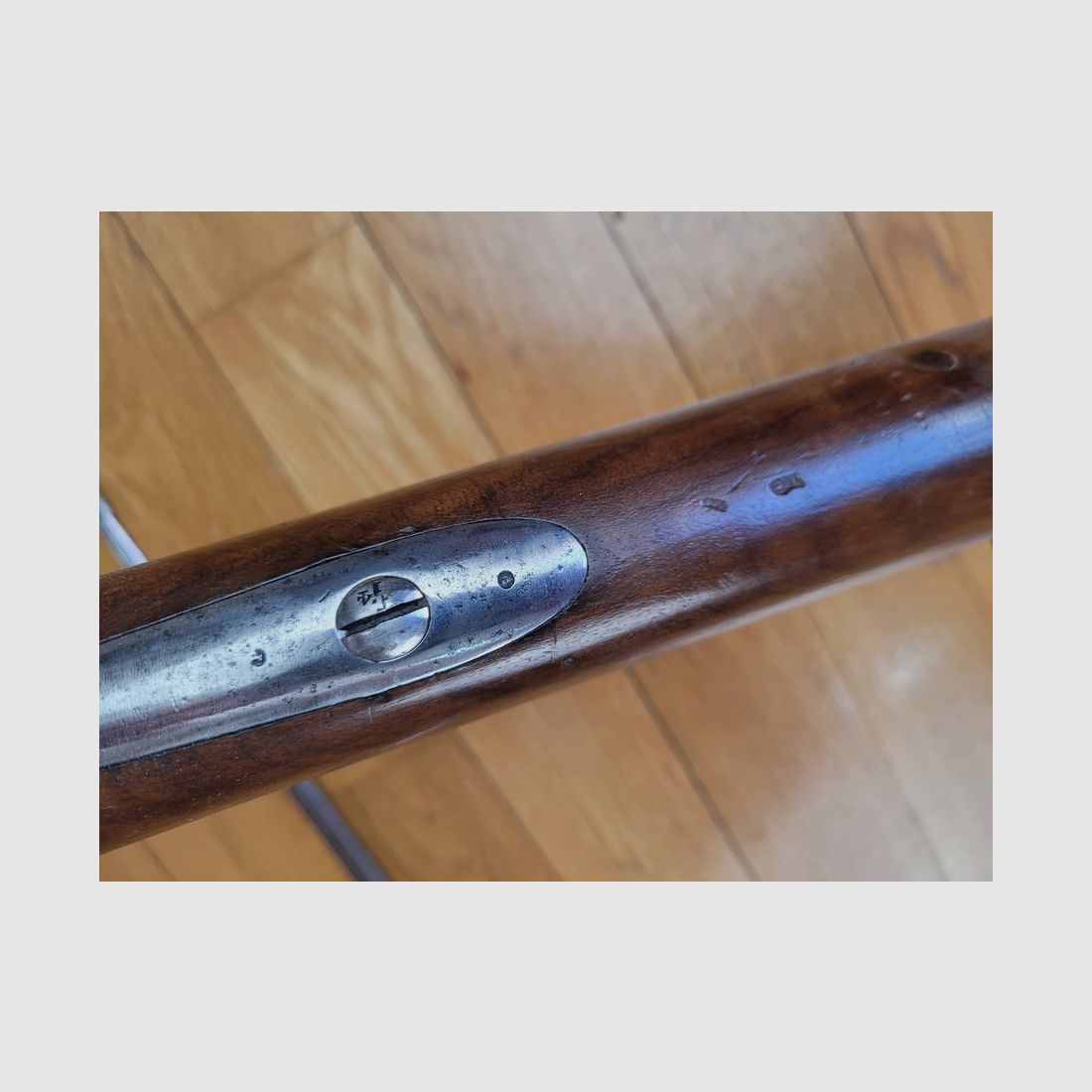 Sehr schönes Gewehr Modell 1842 T (nicht Tbis) – Nationale Waffenfabrik Tulle 1850 – Bajonett – Gewehrriemen – Ausgezeichneter Zustand, Bild 24 von 32