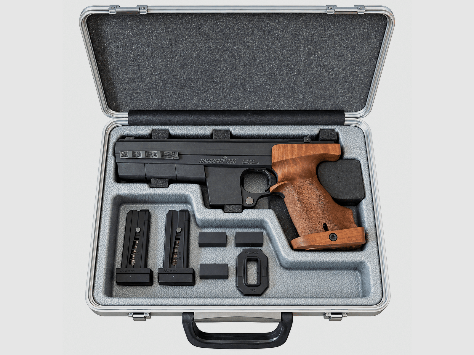 Hämmerli Mod. 280 – Linksgriff verstellbar – .22lr. – neuwertig, Bild 3 von 3