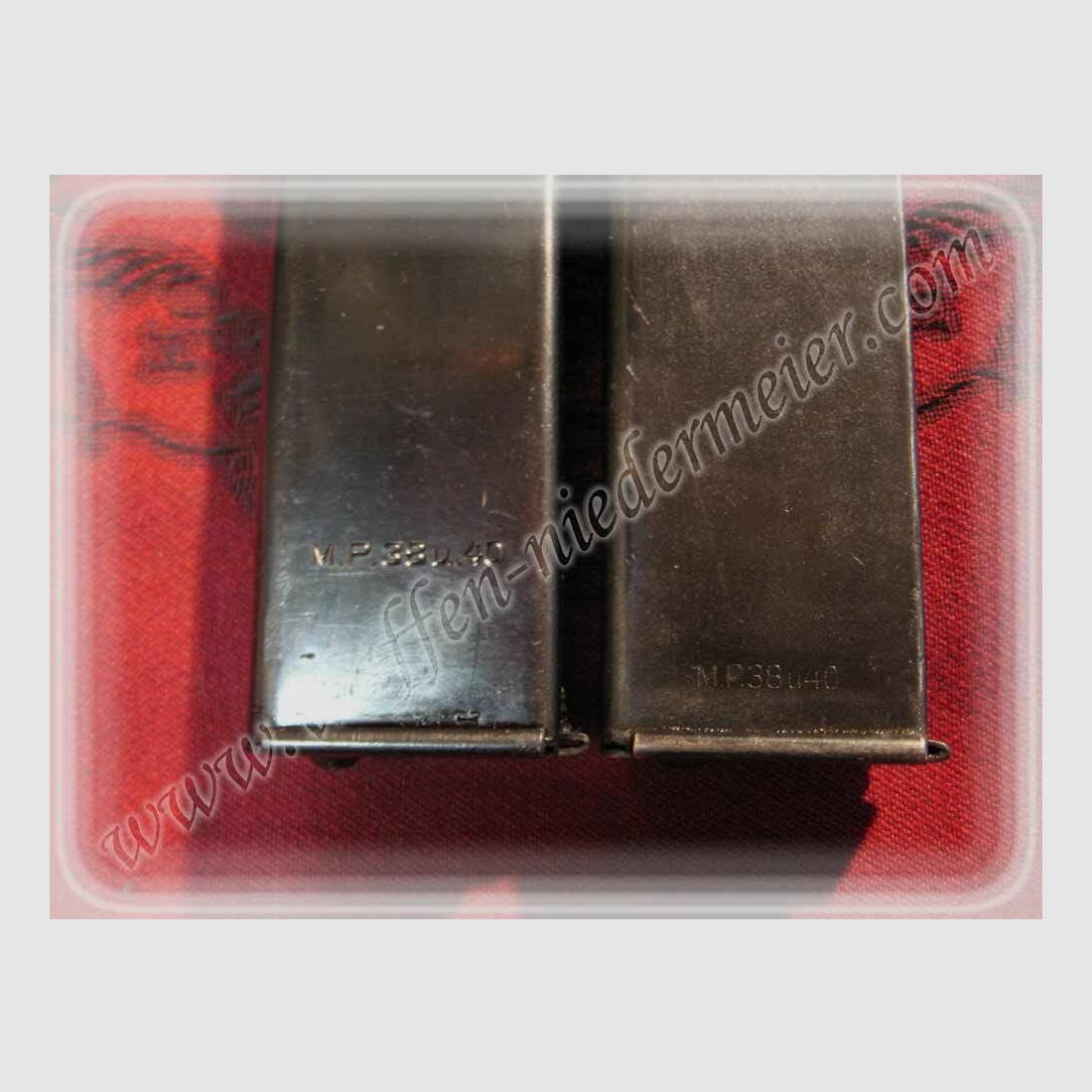 1 Wehrmacht Magazin früh glatt MP38,