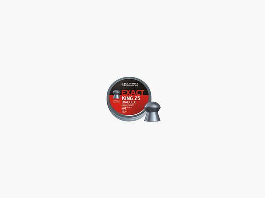 JSB EXACT DIABOLO KING 6,35 PZ.350 1,645 GR.