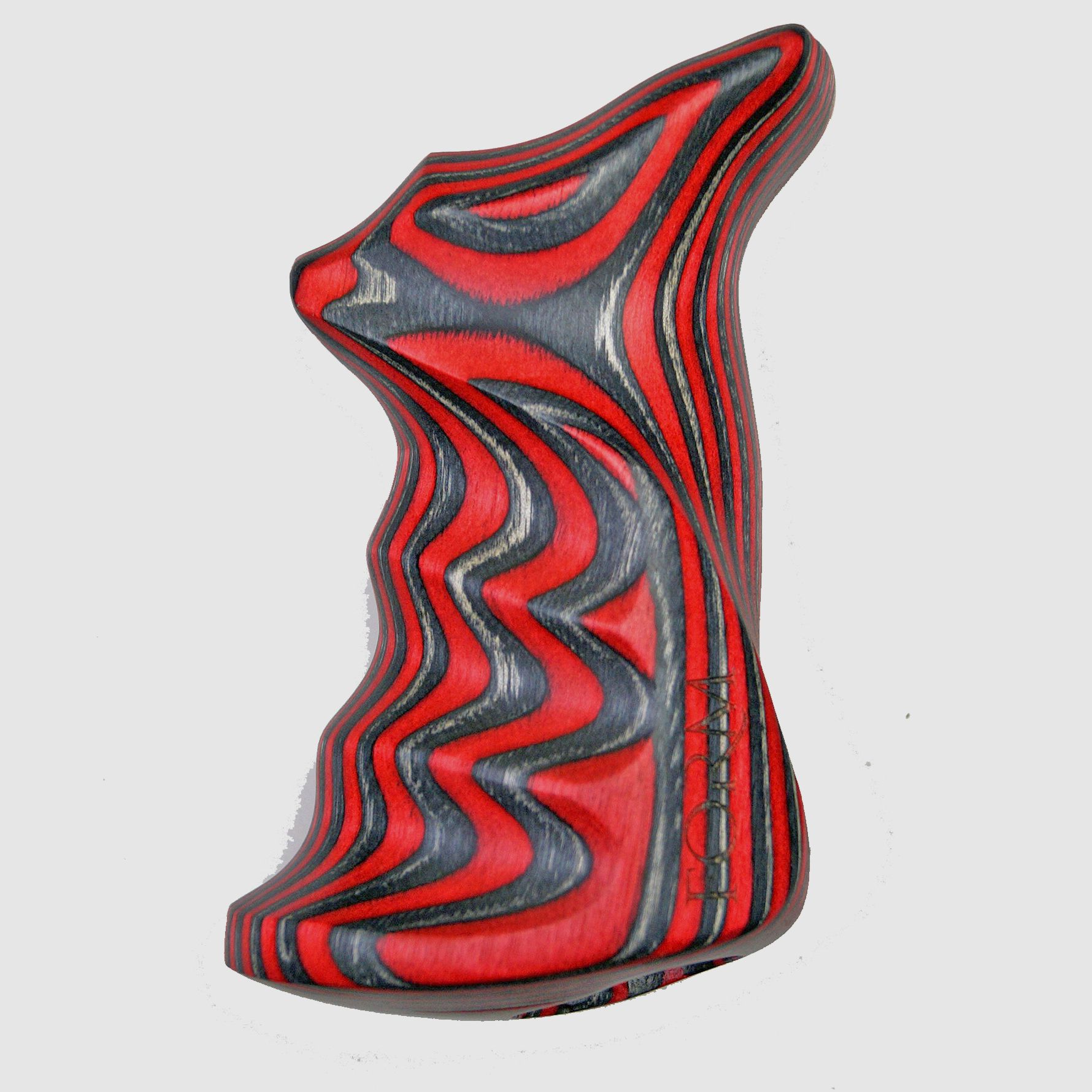 FORM RIFLE STOCKS Target grip for Chiappa Rhino revolver Red Laminate