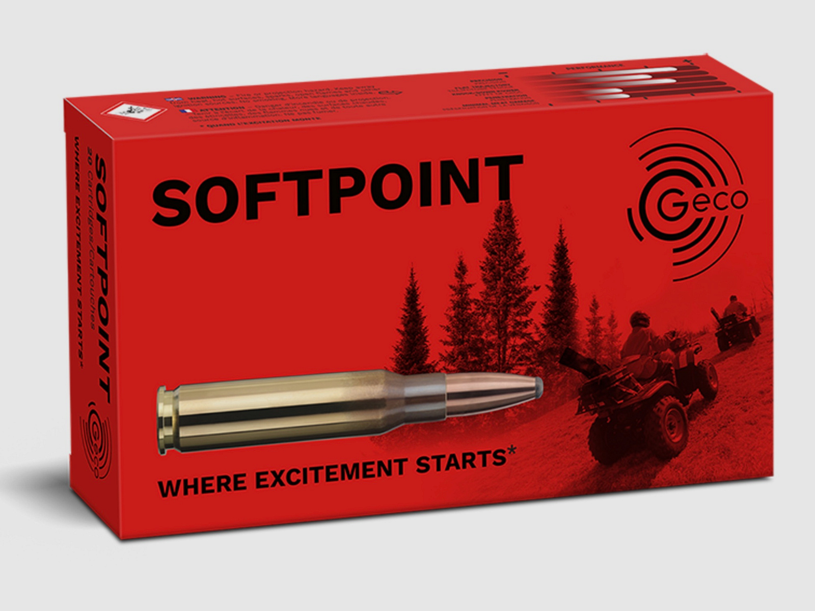Geco Softpoint .30-06 TM 11,0 g 170 gr Büchsenpatronen 20 Stück