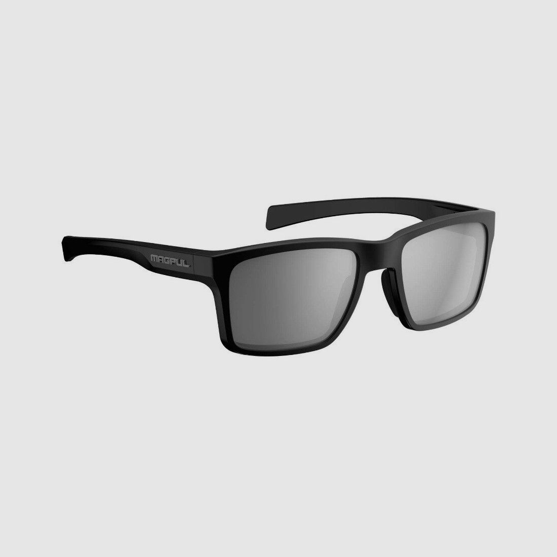 Lunettes Rider Noir Gloss – Polarisés gris miroir, image 1 sur 3