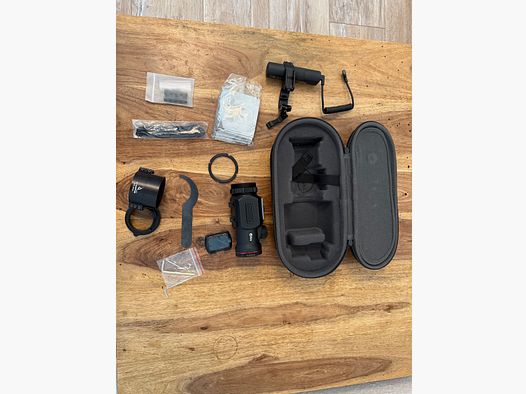 InfiRay Mate MAH50 dispositivo de imagen térmica con accesorios - El paquete todo incluido para comenzar directamente. Adaptador de 57 mm incluido - ahora se llama Nocpix