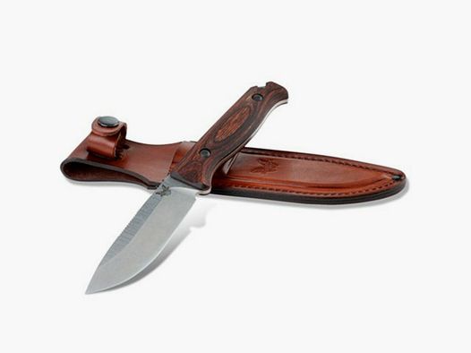 Benchmade Saddle Mountain Skinner Wood
