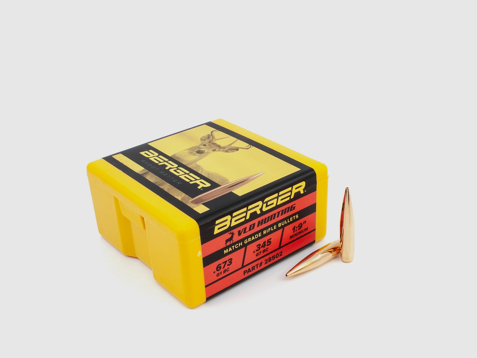 Berger Geschoss 7mm/.284 VLD Hunting 180GR 100 Stück