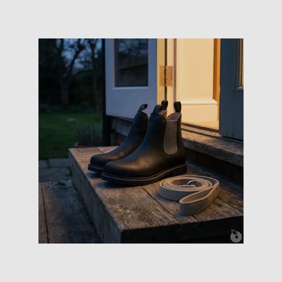 Schwarze Leder Chelsea-Boots Heritage Farmer Brighton, Bild 6 von 16
