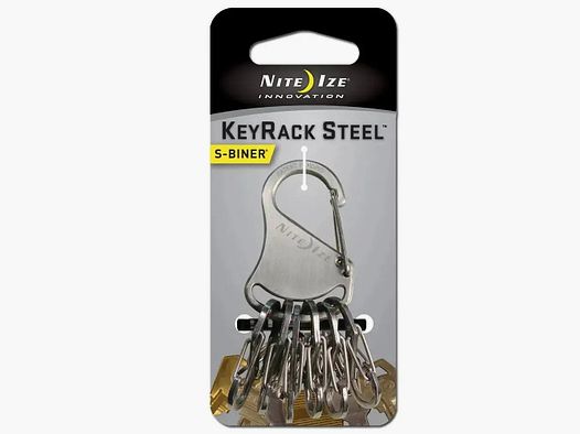 Nite Ize Nite Ize Porte-clés KeyRack en Acier Inoxydable