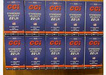 5.000 pcs. CCI .22 LR Standard Velocity (2.6g / 40gr) – Top condition, OVP