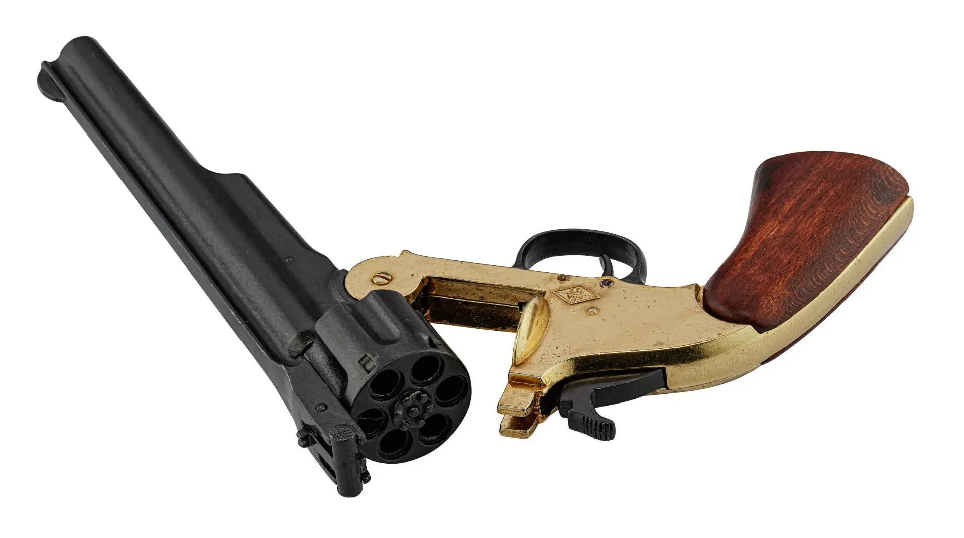 Denix Decorative Replica of Smith & Wesson Revolver 1869 S&W 1869, image 6 of 6