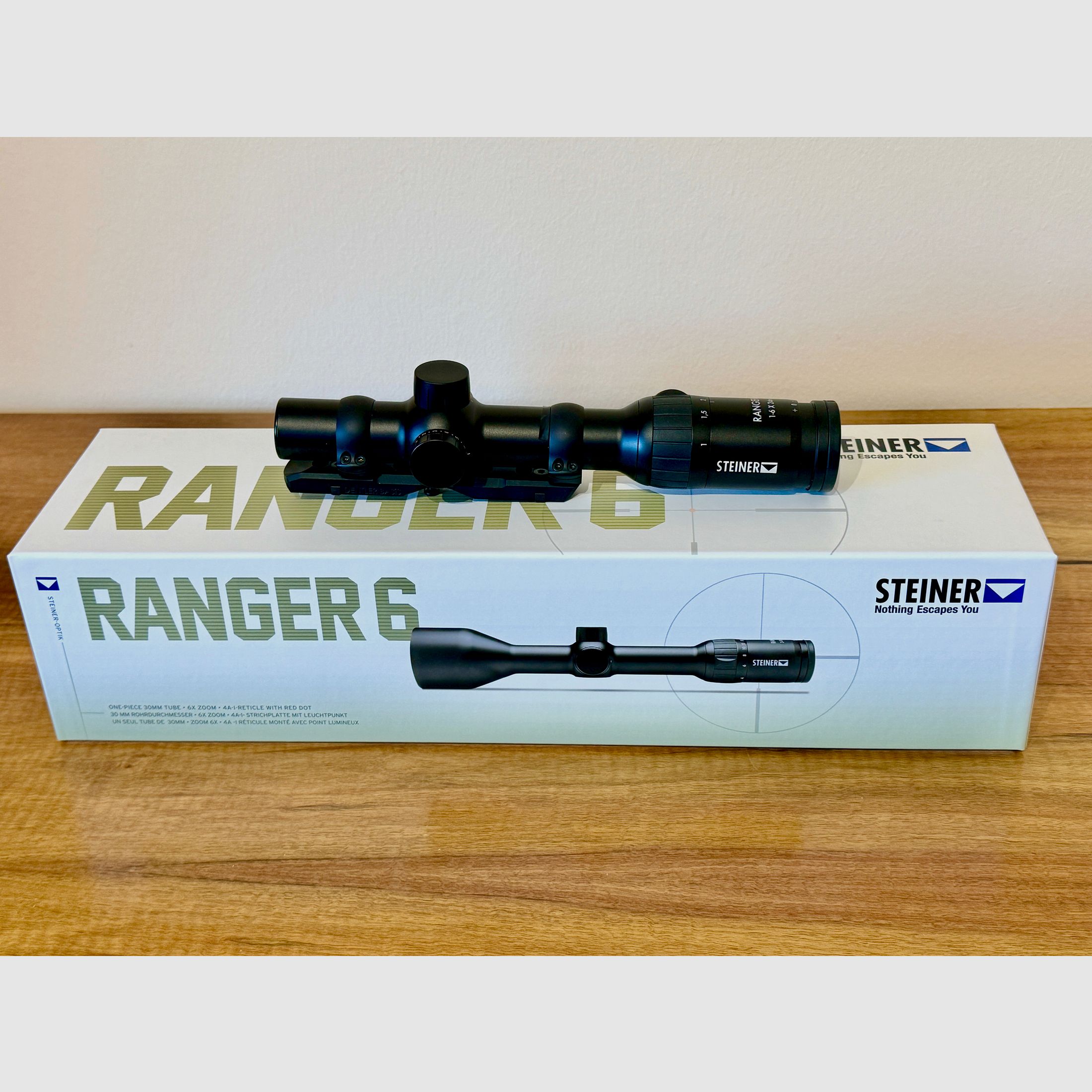 Steiner scope Ranger6 1–6x24, driven hunt scope