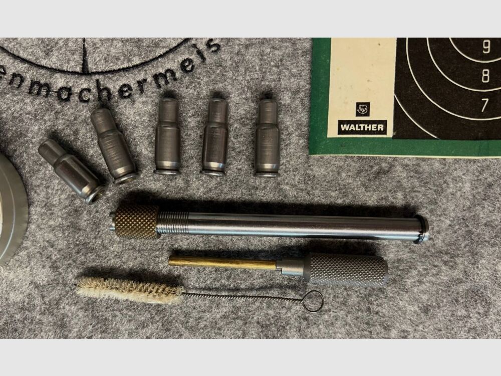 Lothar Walther Einstecklauf Kal. 4mm M 20 Zentralfeuer aus 7,65mm f. Pistole PP