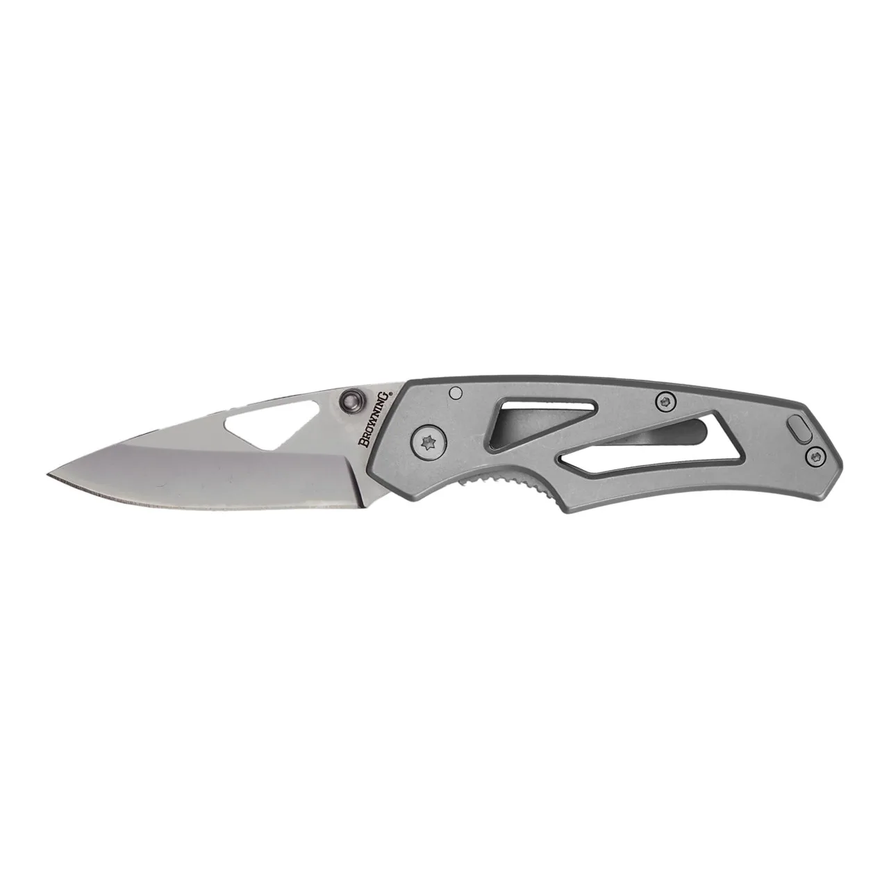 Browning CUCHILLO ALPHA HOJA PLEGABLE SILVER 6CM, imagen 1 de 2