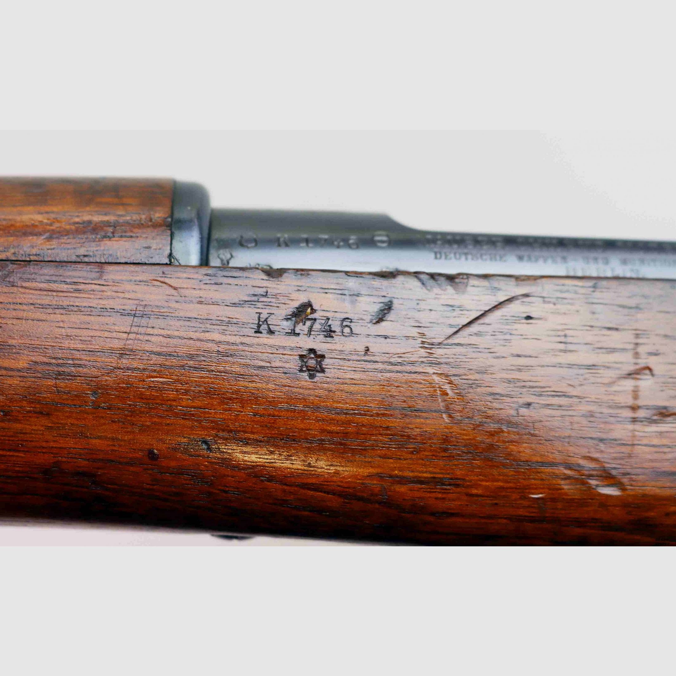 Karabin DWM mod. Mauser Chileno Modelo 1895 kal. 7×57 matr. K1746, zdjęcie 17 z 17