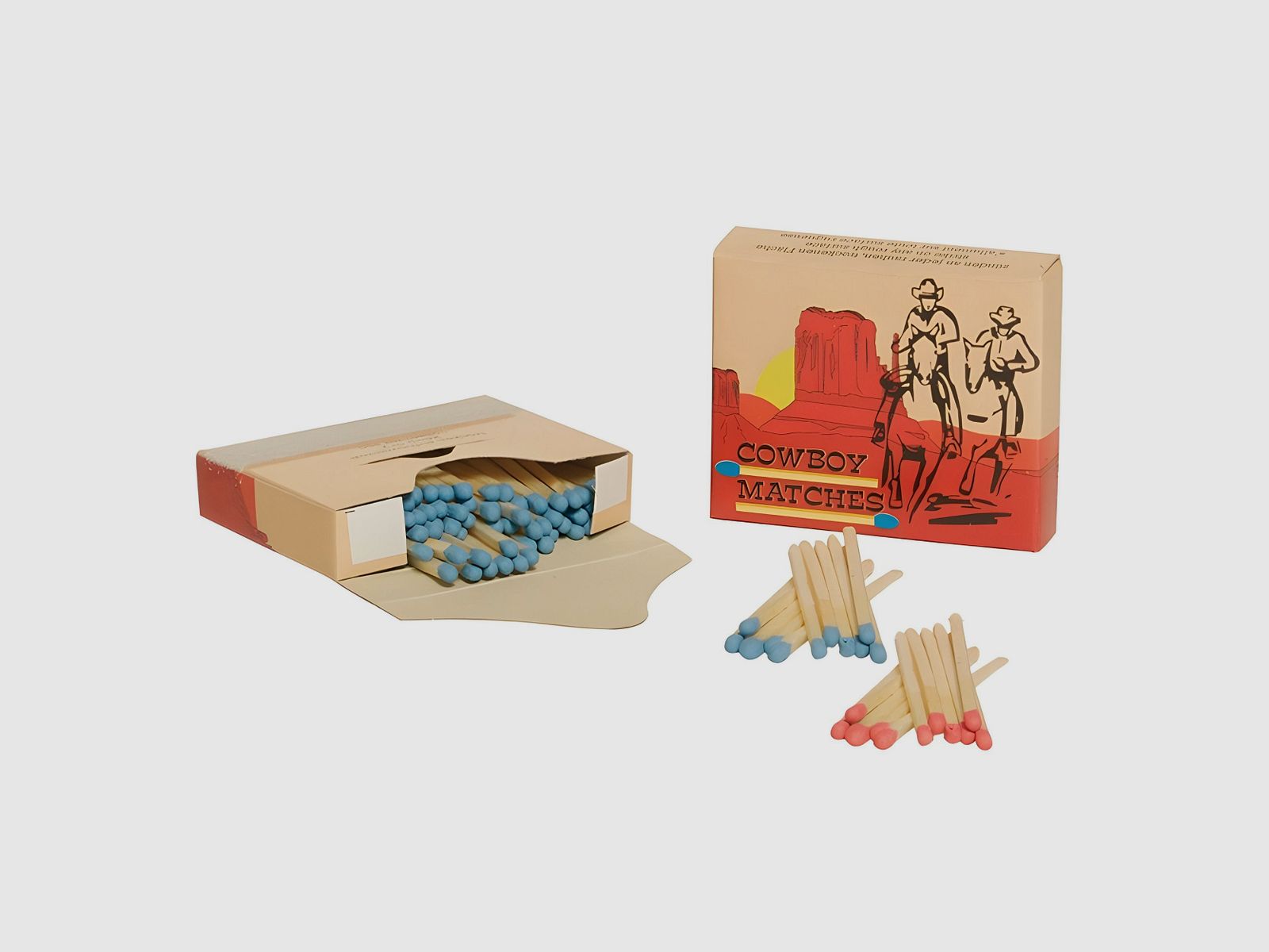 Mil-Tec Streichhölzer Überallanzünder Cowboy Matches 5 Schachteln