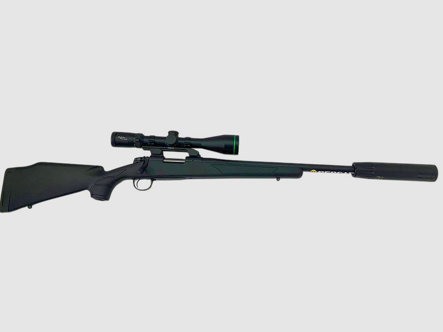 Like-new complete package – Bergara B14 Varmint .223 REM with silencer & scope