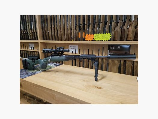 Tikka T3X Superlite Flûtée .243 + GRS-Chassis + RDS FREYR & DEVIK + FIREFIELD-Zielfernrohr