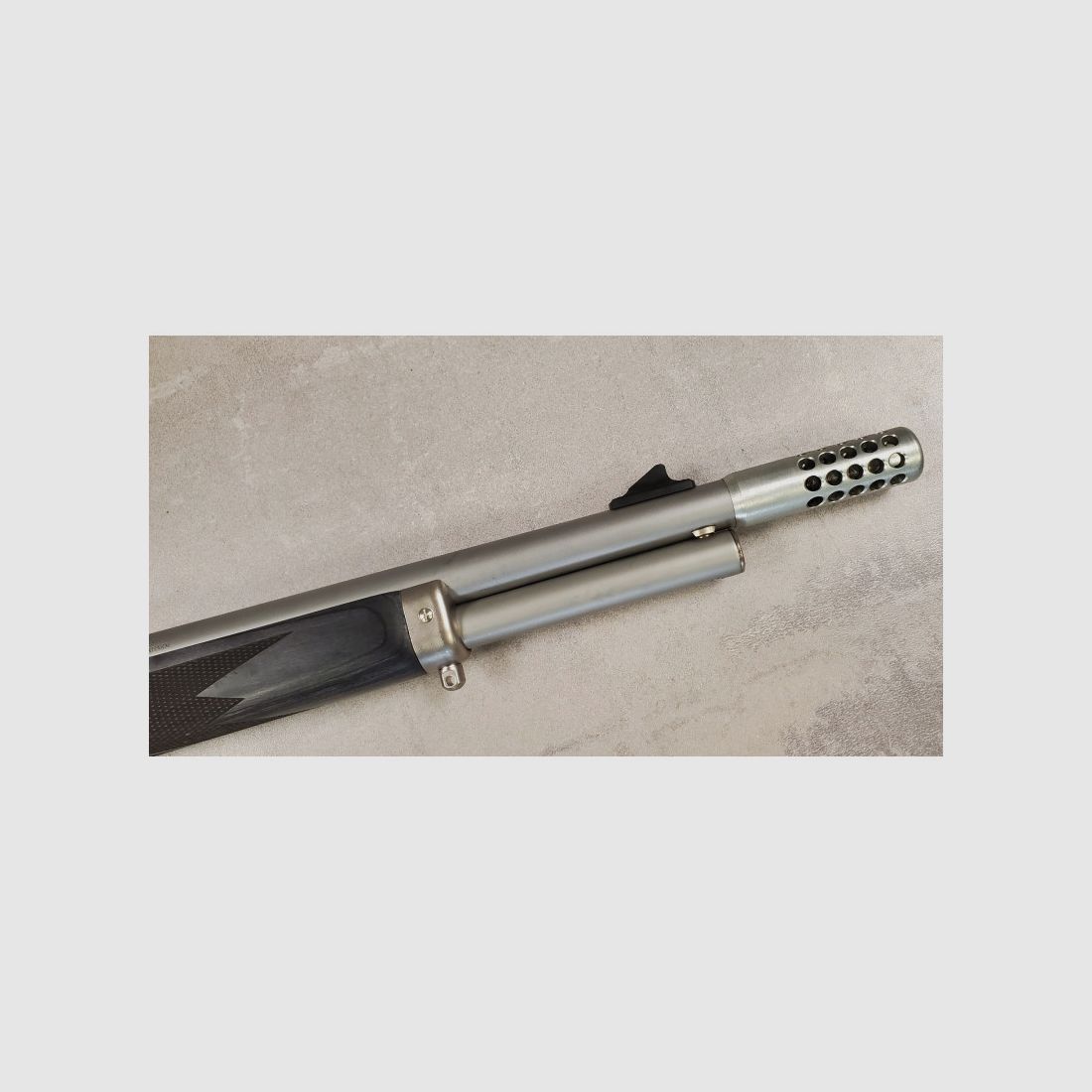 Marlin 1895 Trapper 41 cm Kal. 45-70 Govt mit Mündungsbremse Edelstahl, Bild 2 von 9
