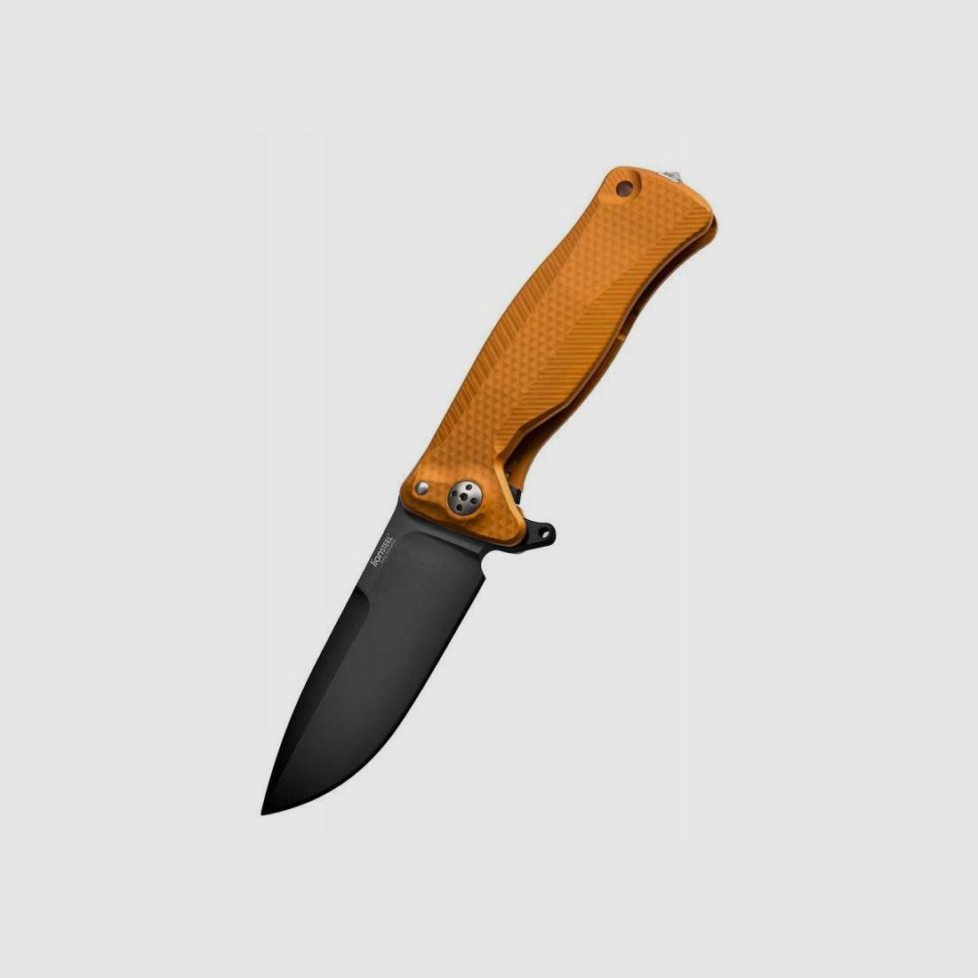 Lionsteel SR-11 Aluminium Taschenmesser orange, schwarz
