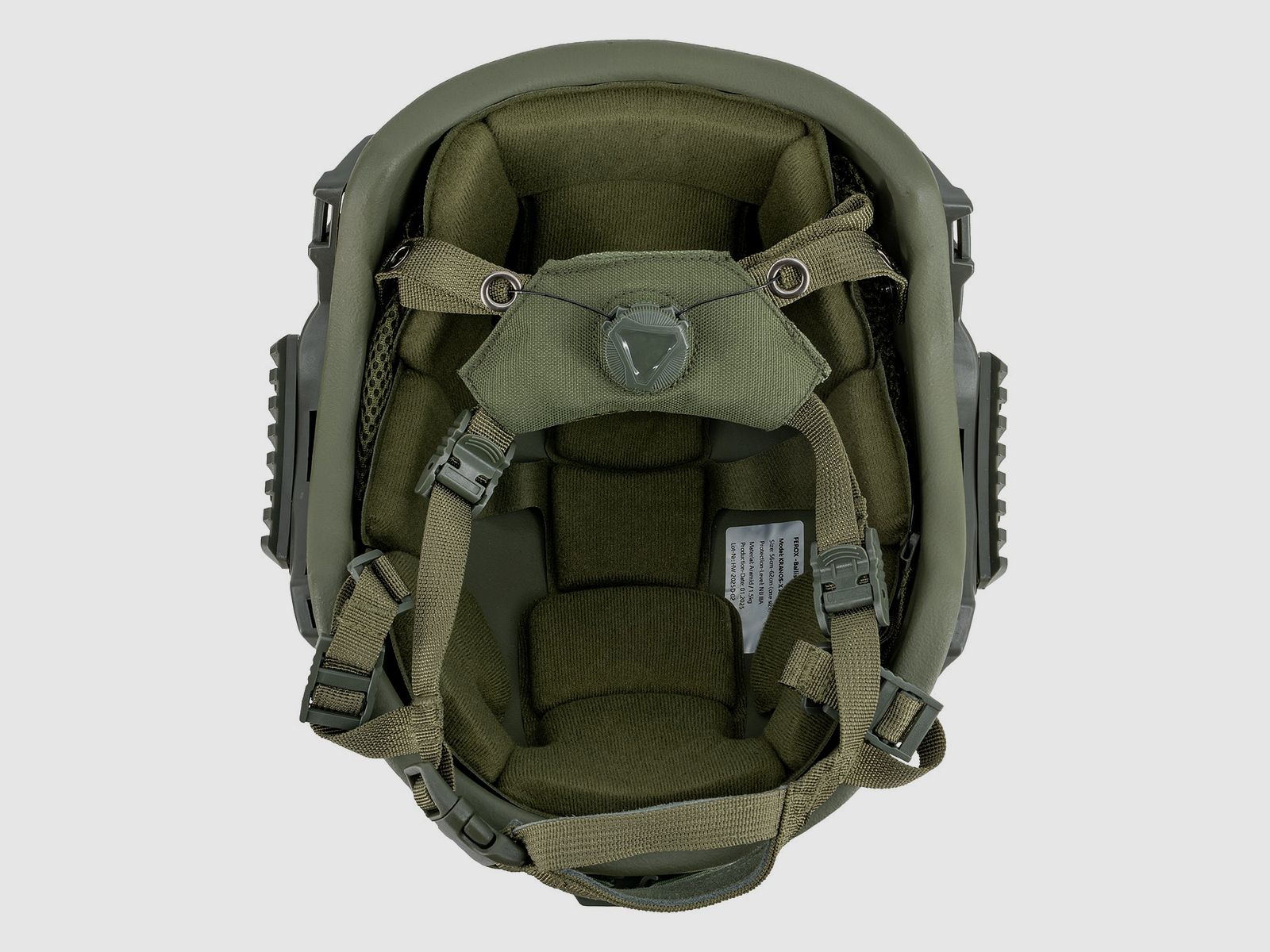 Ballistischer Schutzhelm KRANOS-X Aramid, Level NIJ IIIA, Bild 6 von 23