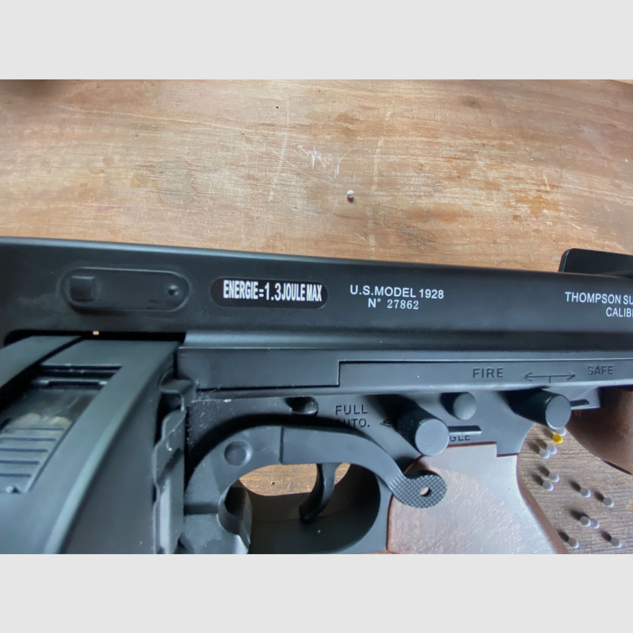 Airsoft Sturmgewehr Thomson 1928 Full Metal AEG 