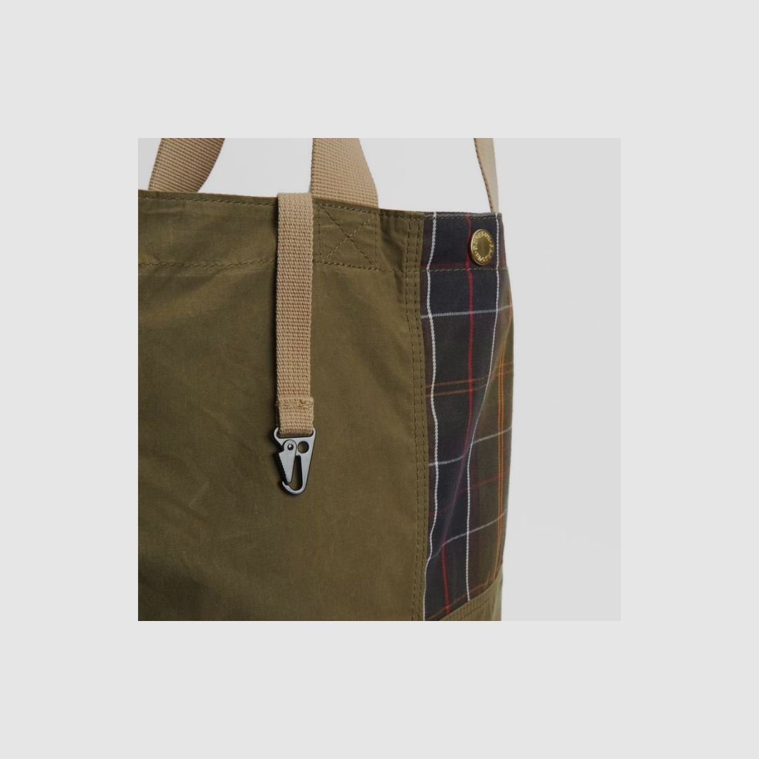 Barbour Tasche Patchwork Tote Bag | dusky green, Bild 11 von 14